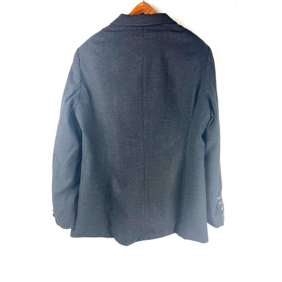 Vintage ESCADA Grey Wool Blazer, Women’s Size 42 Euro/Large US - Picture 7 of 16